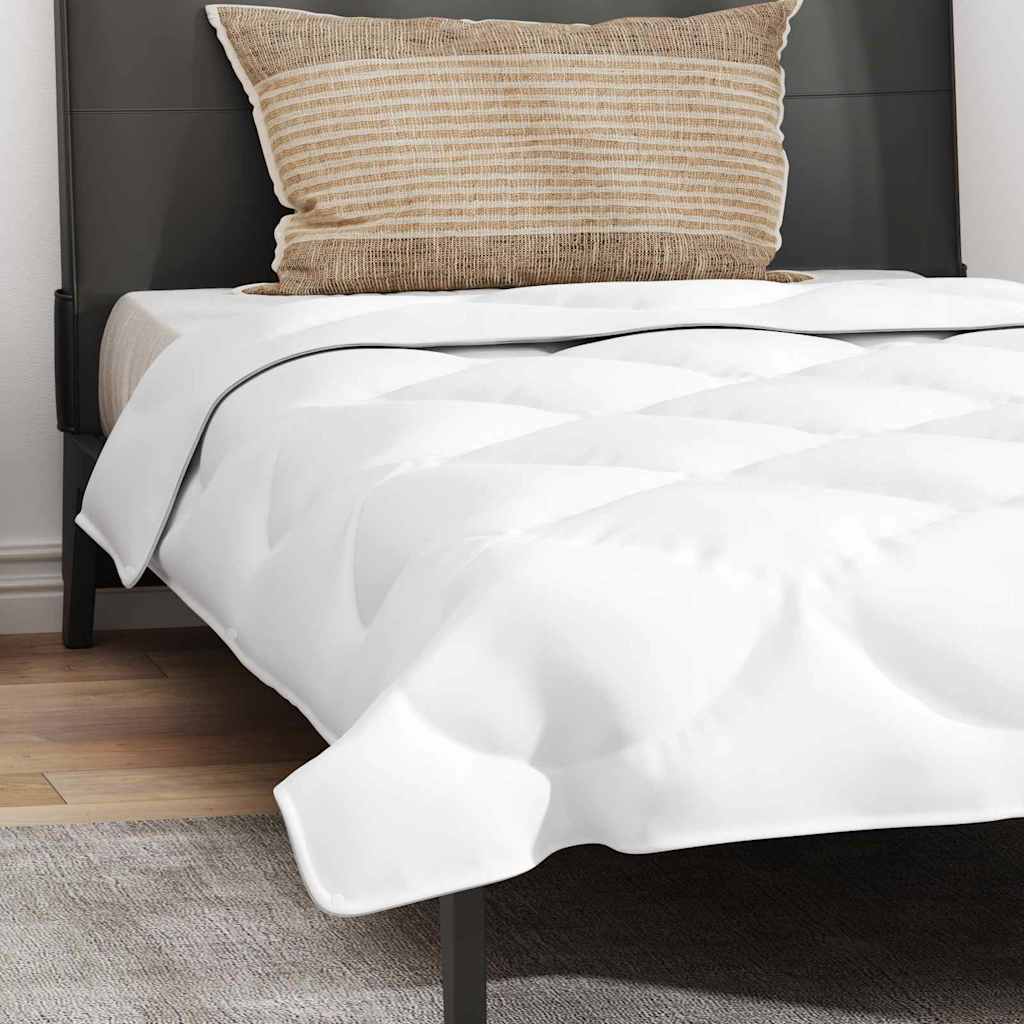 Couette avec oreiller 2 pcs | Duvet Blanc 135 x 200 cm Microfibre - 5