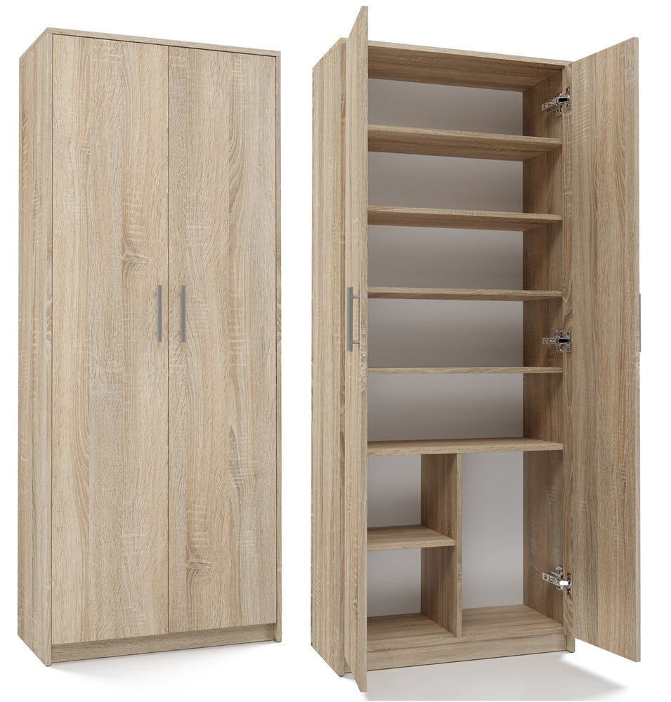Armoire Étagères Plastique Enfants 12 Cubes – Rangement Cartoon Vêtements Jouets Chaussures Chambre Bébé Garçon Fille