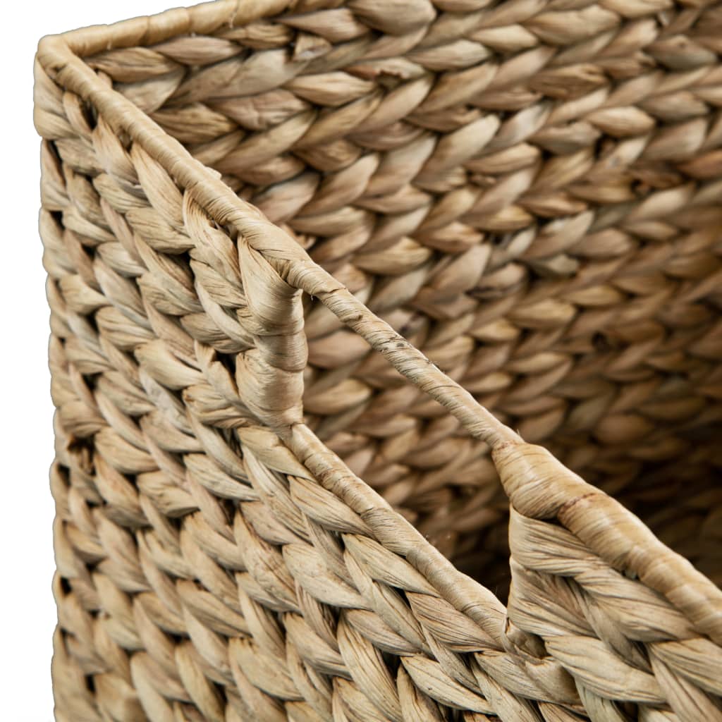 Maison Exclusive - Panier de rangement 3 pcs Jacinthe d'eau - 5