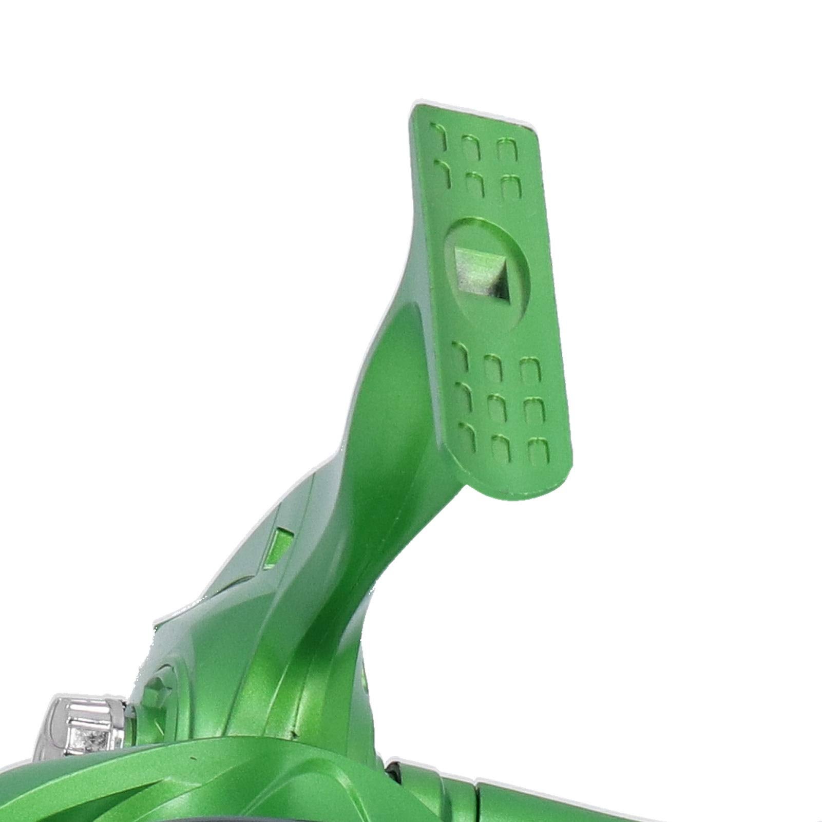 Mulinello in metallo Canna da pesca Mulinello con lenza Accessorio per attrezzatura Manopola con impugnatura in gomma (MX5000) - 2