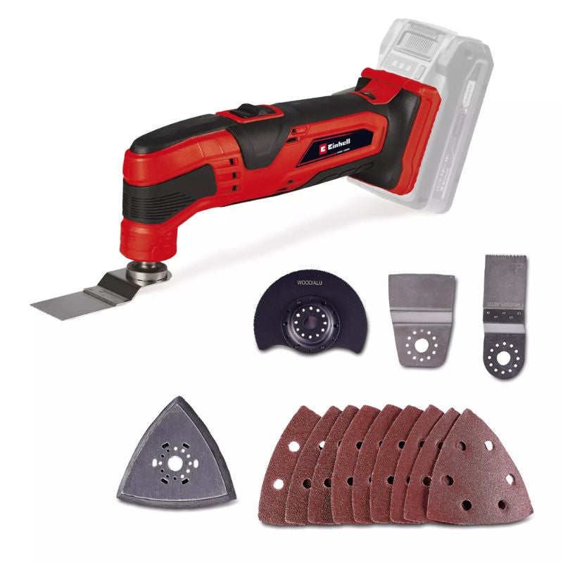 Bezprzewodowe narzędzie wielofunkcyjne Einhell Power X-Change lekkie i ergonomiczne