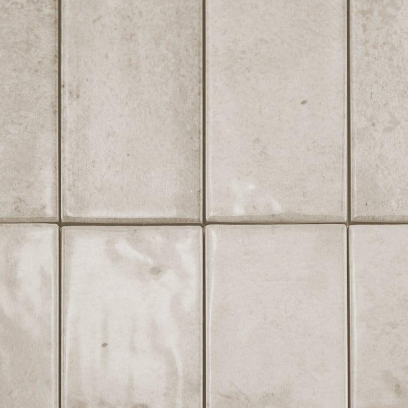 Carrelage Grès Cérame Sol/Mur Rio Greige | 6 x 25 cm - 7