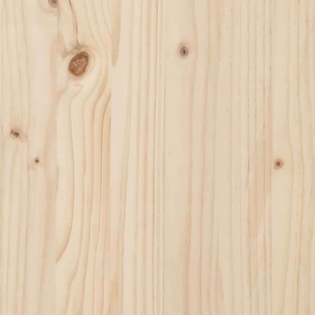 Lit pour enfants avec toit 75x190 cm bois massif de pin - 8