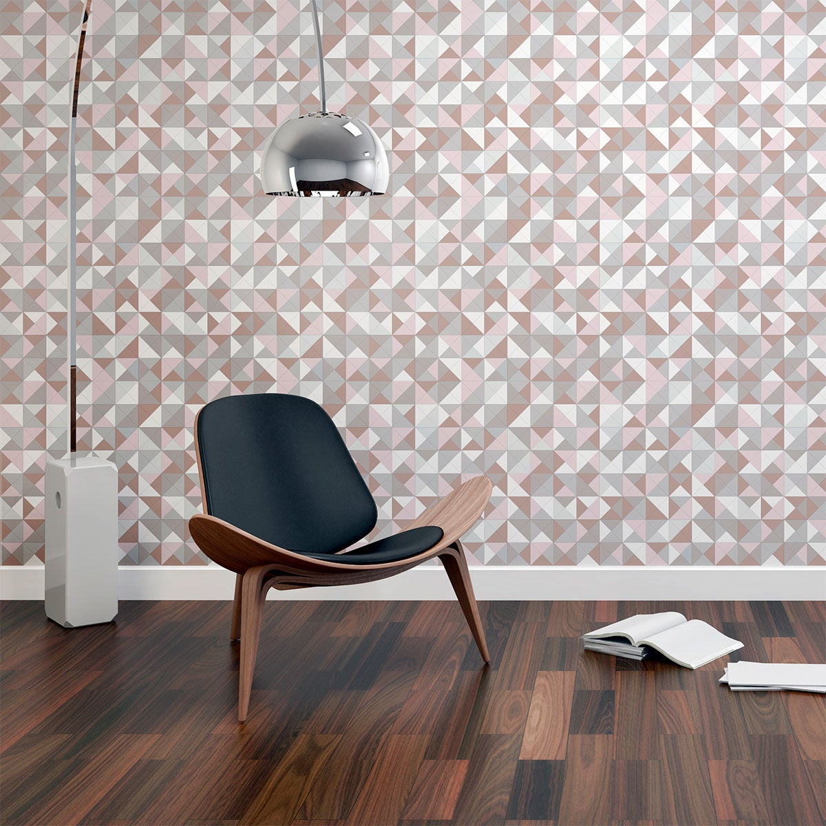 Adesivo carta da parati scandinava Nordkapp - Sticker adesivo - adesivi murali - 30x30cm - 3