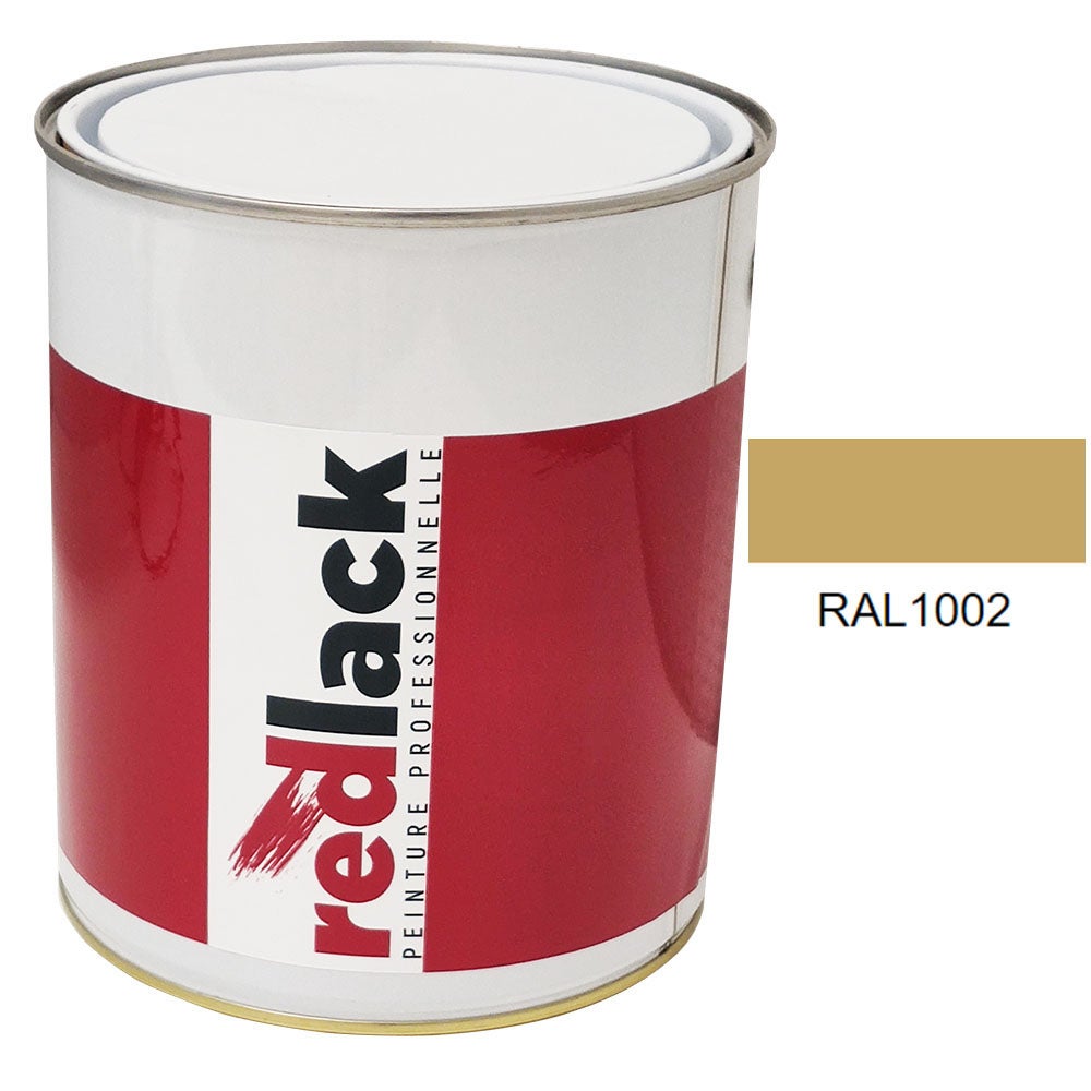 Bote de 3 L de pintura – RAL 1002 Amarillo arena – satinado – para ...