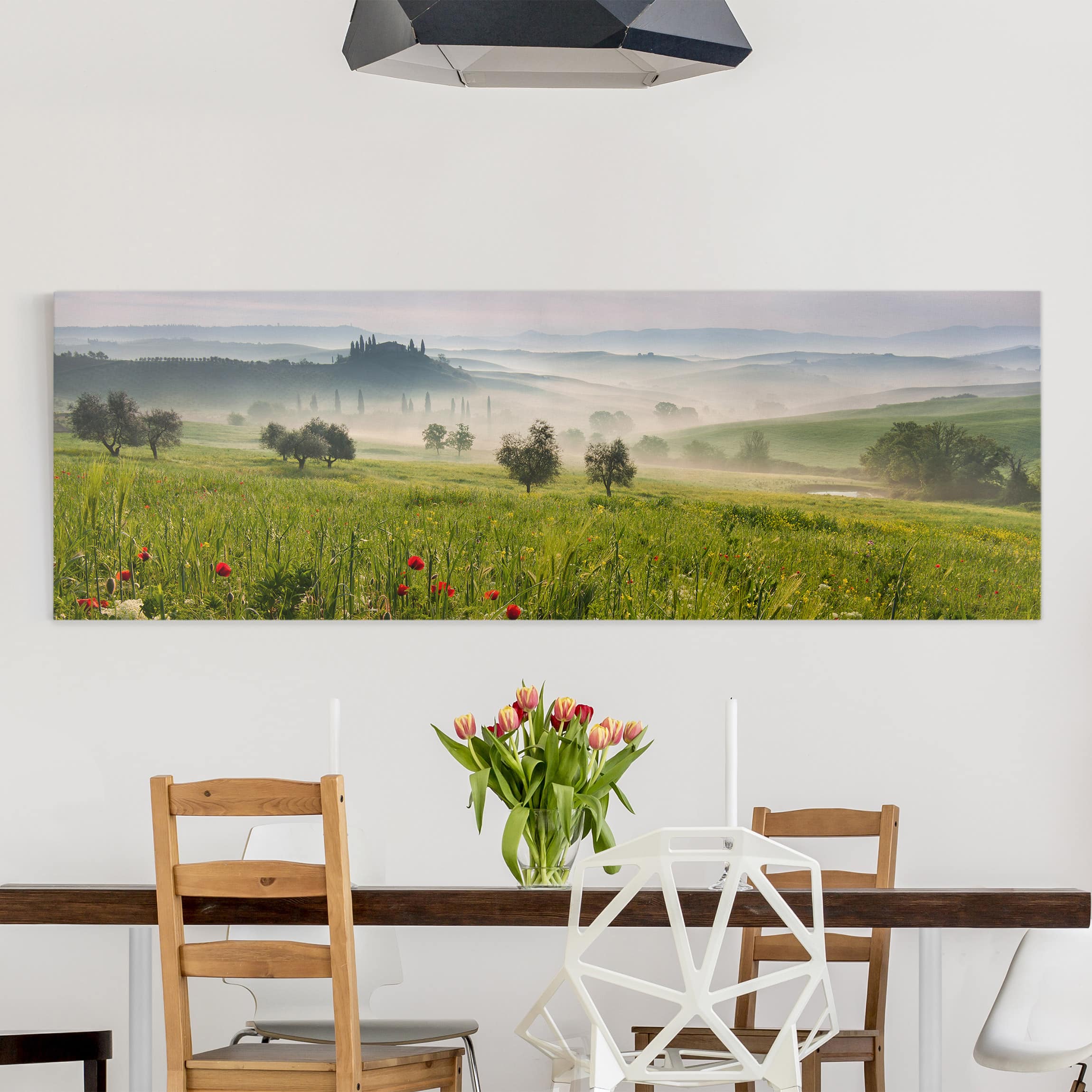 Tableau sur toile Sparshott - La randonnée en montagne - Panorama