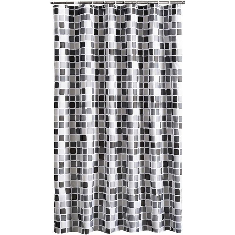 Zasłona prysznicowa, wodoodporna zasłona prysznicowa odporna na pleśń i antybakteryjna, 200x200cm (szerokość x wysokość)