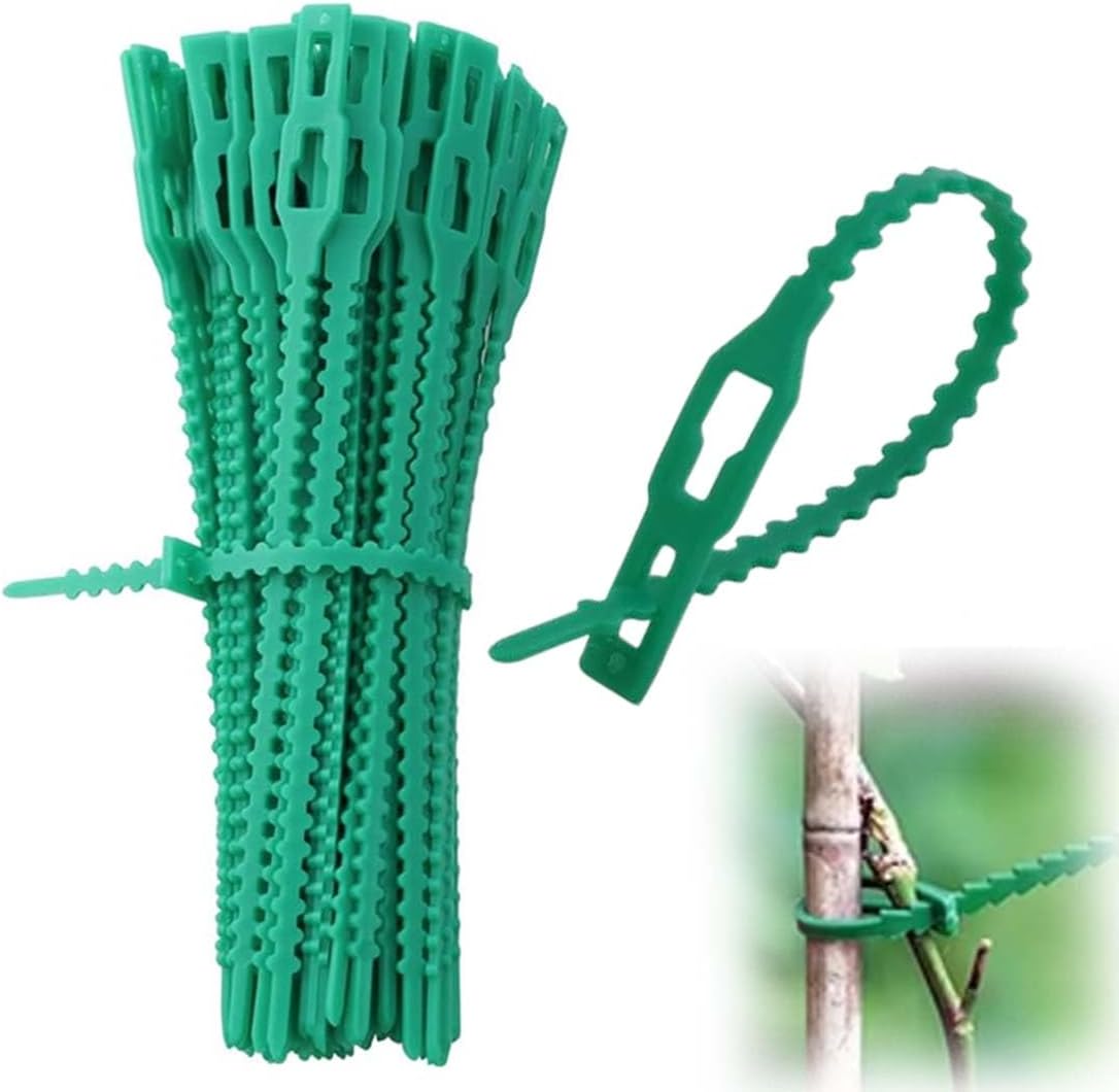 Lot De 100 Colliers De Serrage Verts 100mm – Attaches Pour Câbles, X 4,8mm