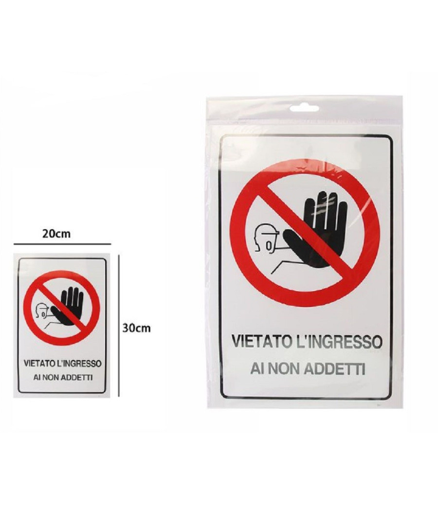 Cartello Alluminio PIXLEMON – Vietato L'Accesso, Proprietà Privata – 20x30 Cm