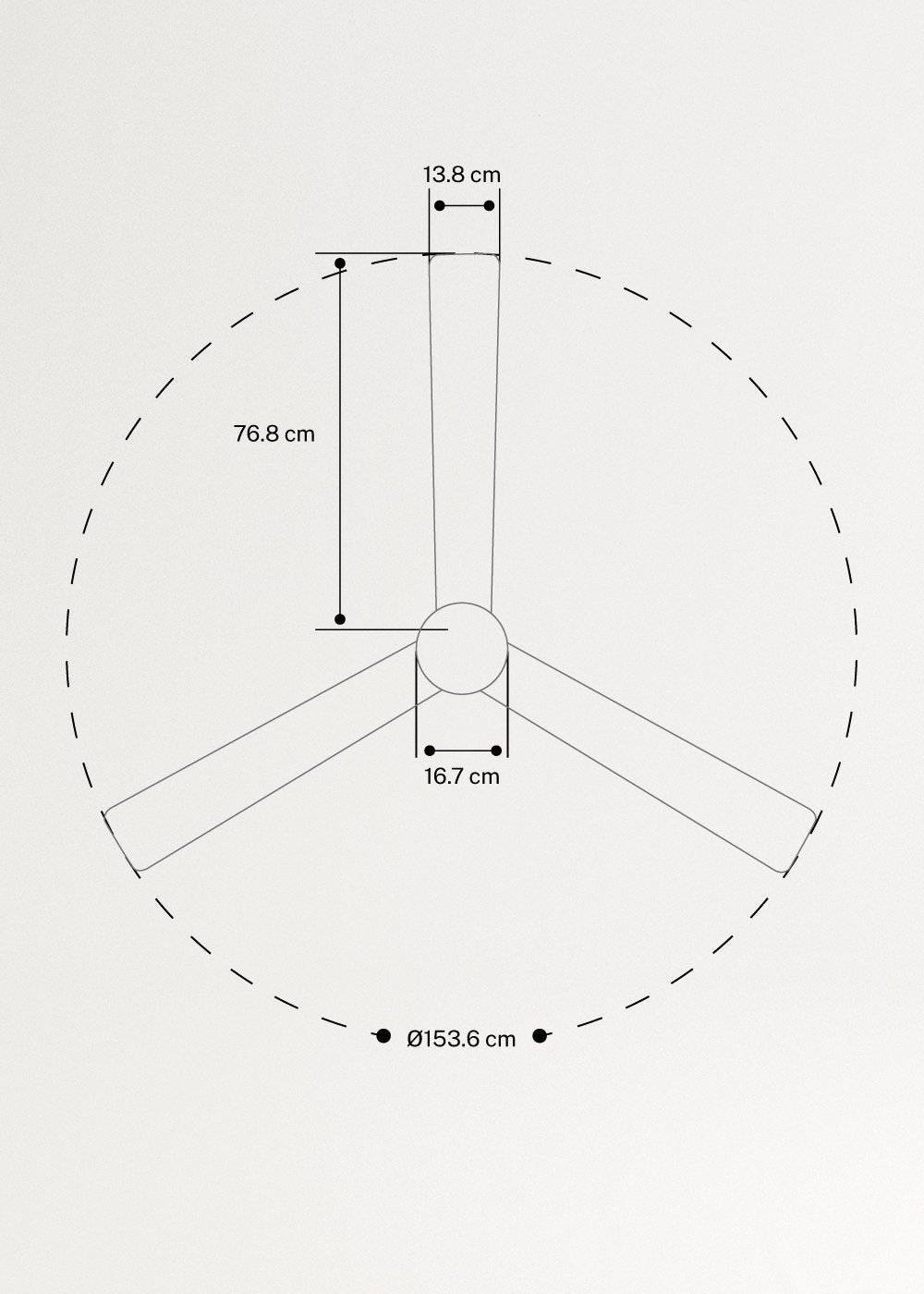 CREATE - WIND MODERN L - Ventilateur de plafond silencieux 40W avec eclaraige LED Ø152cm avec eclaraige avec wifi - 7