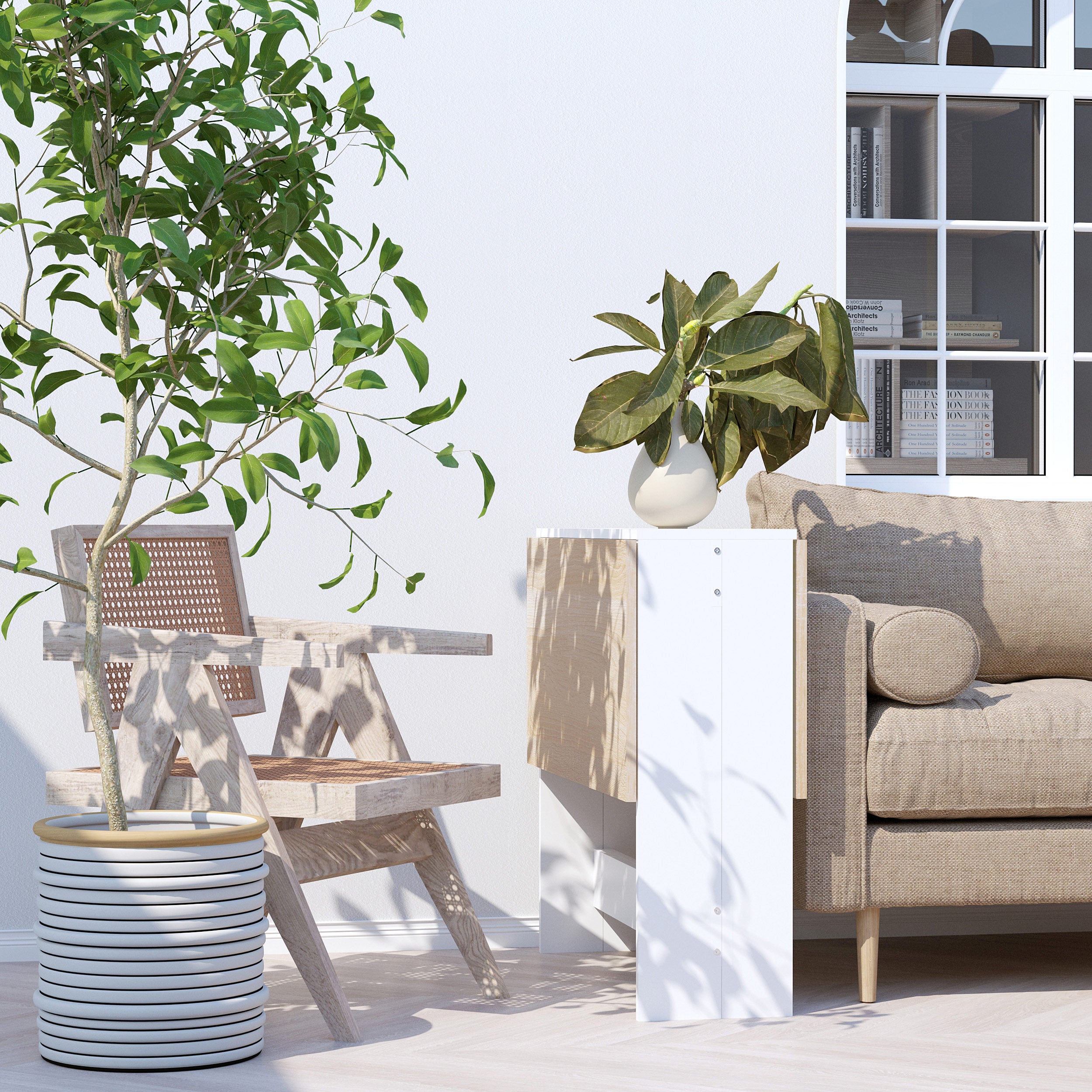 table de cuisine Bois HOMCOM - 7