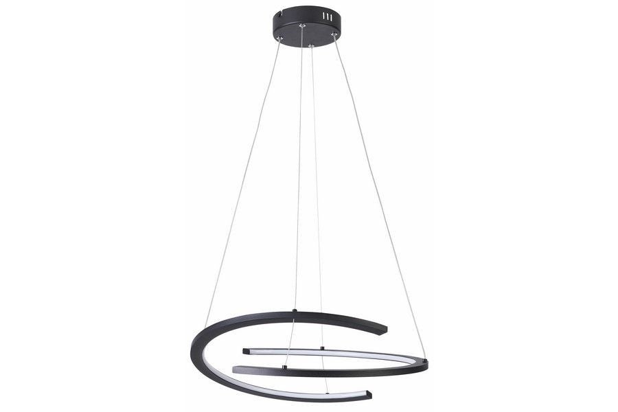 Lampa wisząca Ancor LED 30W Odcienie bieli 2400lm czarna wym: 120 x 50 x 50 cm Reality