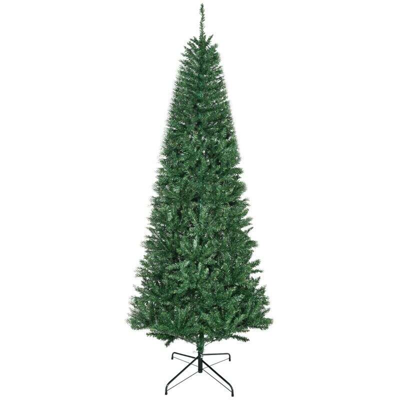 Albero Di Natale Artificiale IGOOD 210cm Con Luci LED | Abete Nordmann 100% Stampaggio A Iniezione | 1315 Punte E Base Metallica
