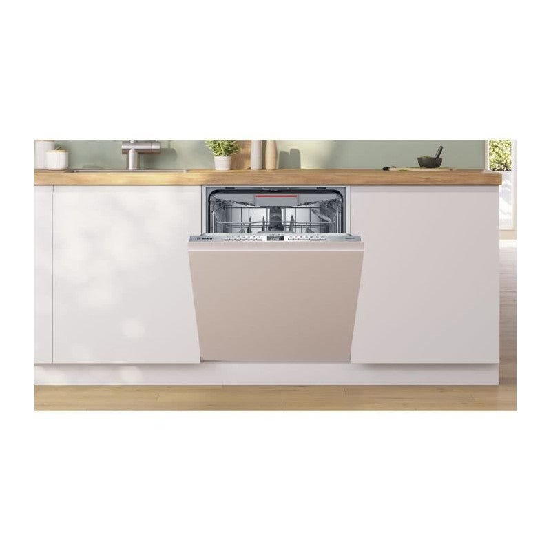 Lave-vaisselle tout intégrable BOSCH SMV4EVX02F SER4 - 14 couverts - L60cm - 46 dB - Classe C - 6 programmes - 3