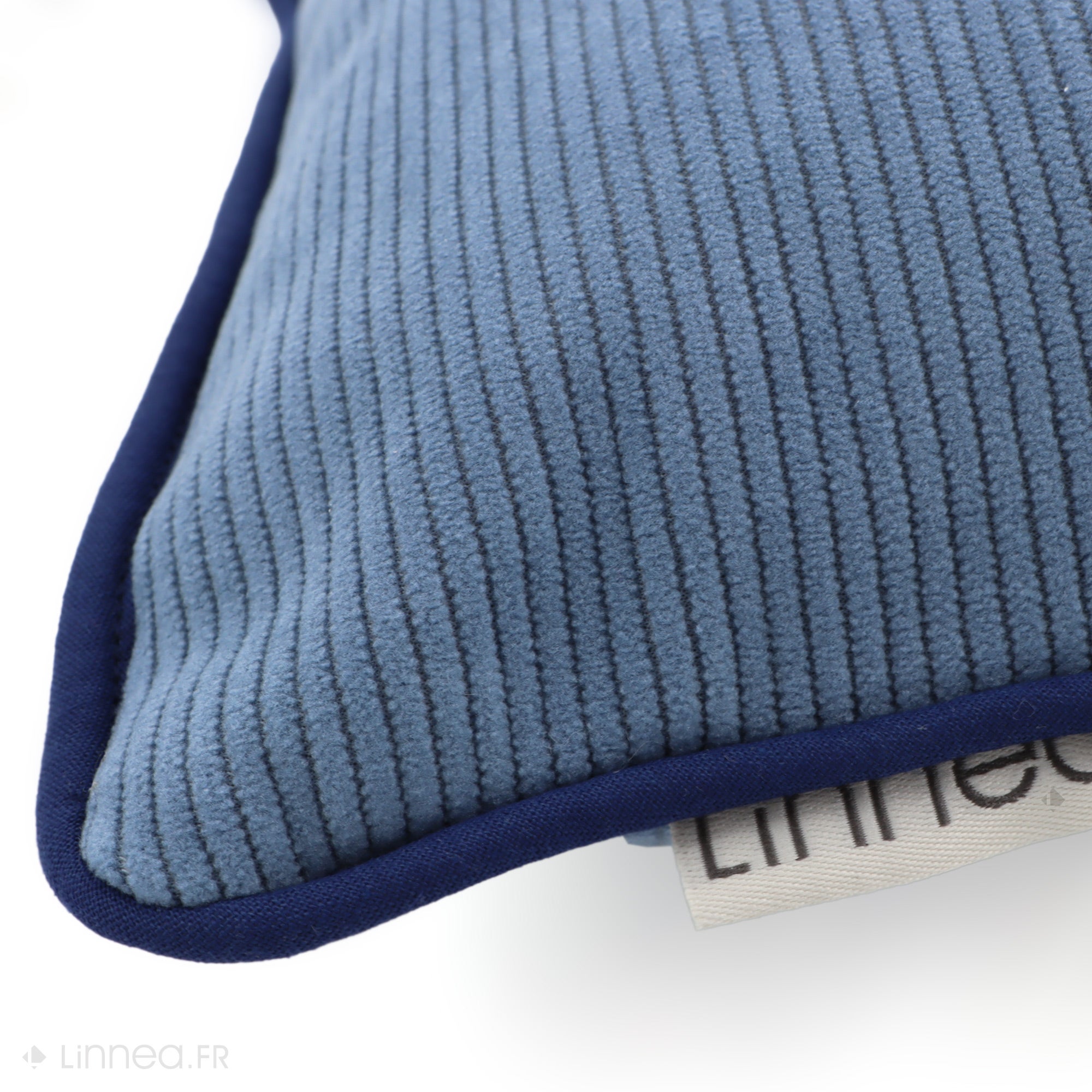 Housse de coussin 30x60 cm STARSKY Bleu Azur - 2