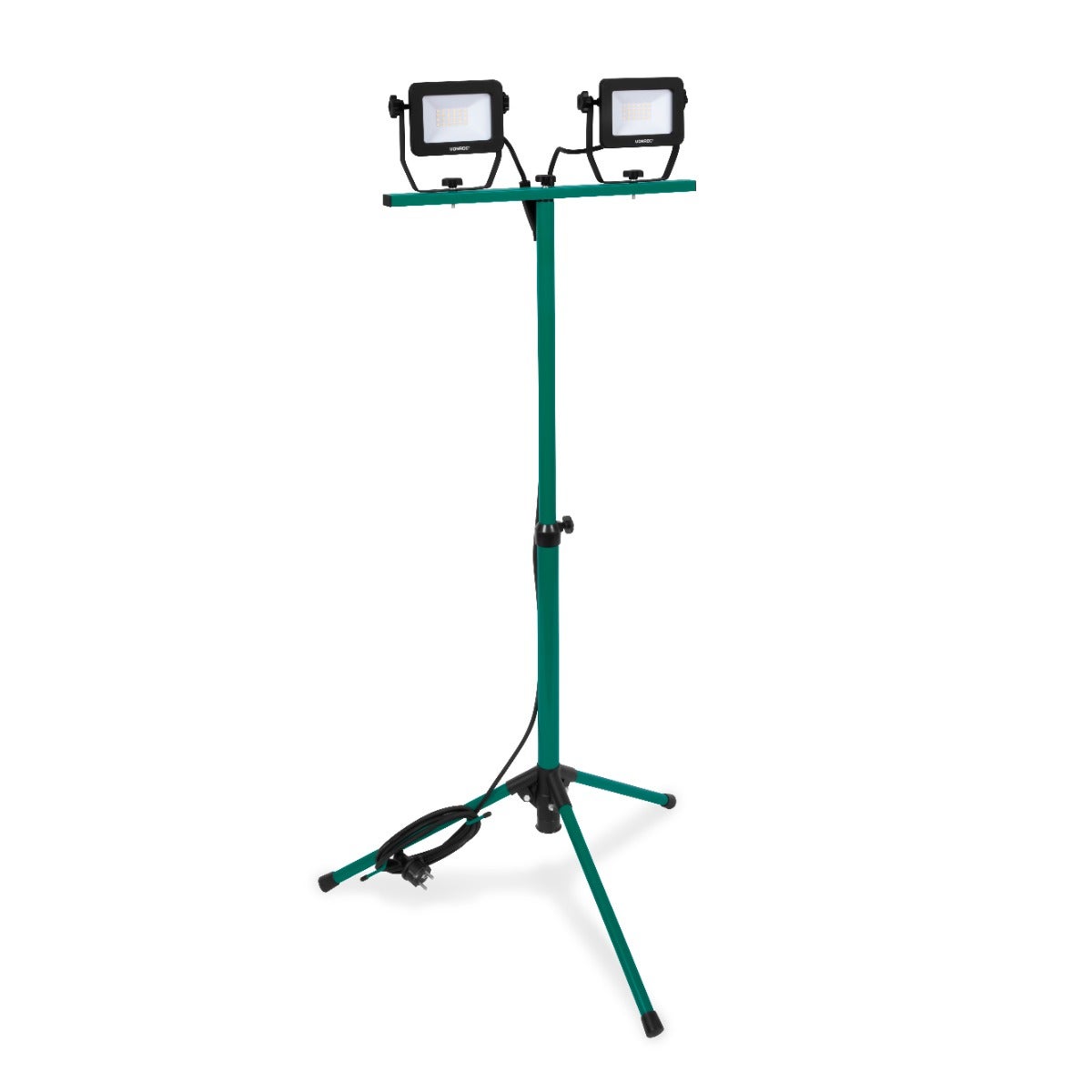 Smartwares Lampada Da Lavoro LED Con Treppiede | 4800 Lumen | 4000K | Altezza Regolabile 100-170 Cm | IP65 - 3
