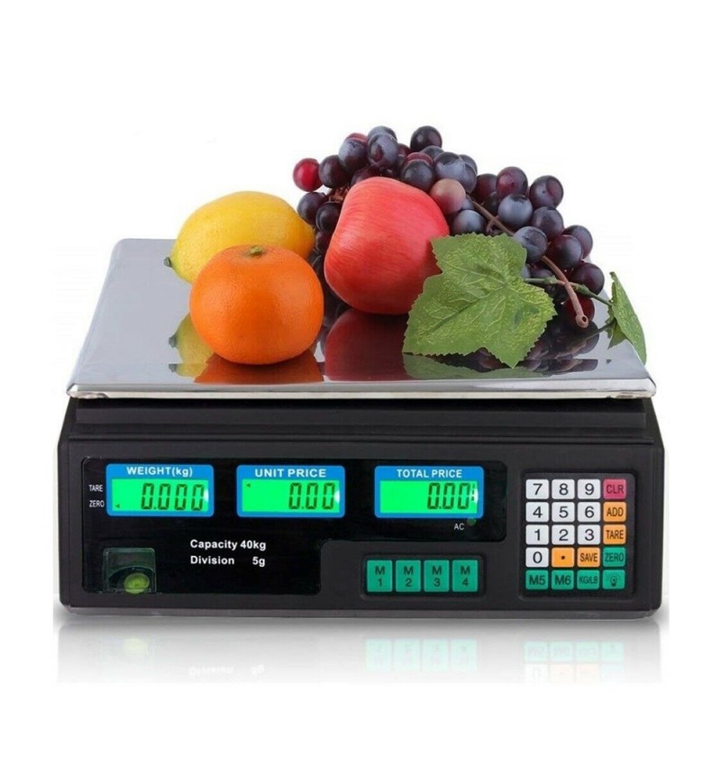 Scale Bascula Fruta Bascula Balanza Comercial Para Pesar Fruta