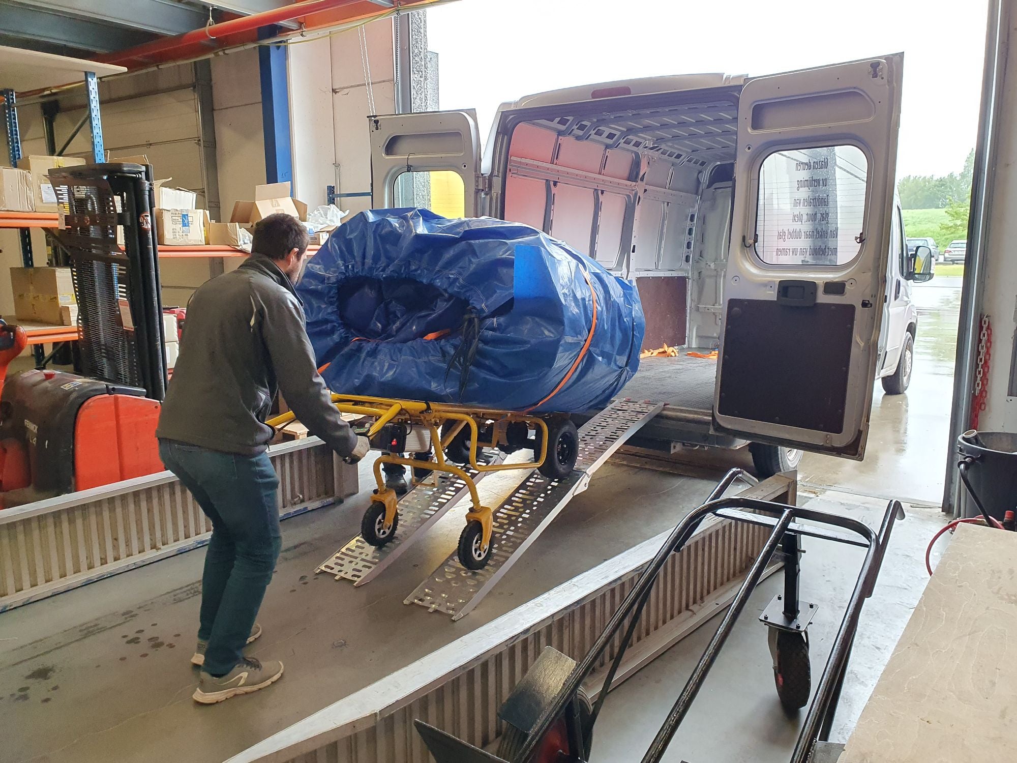 Diable électrique 260 kg largeur 676 mm MW Tools ES260 - 5