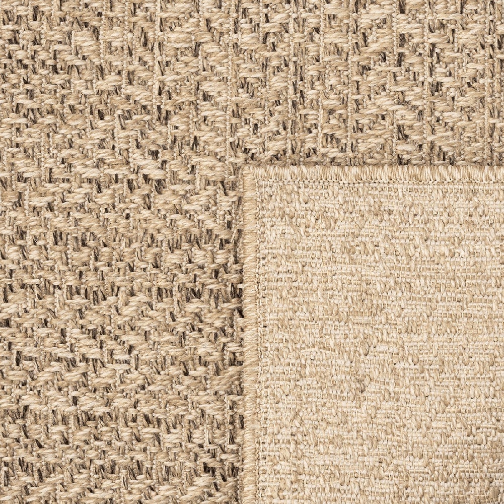 Tapis Kansas jute extérieur terrasse moderne, Nature, 140x200 cm - 4