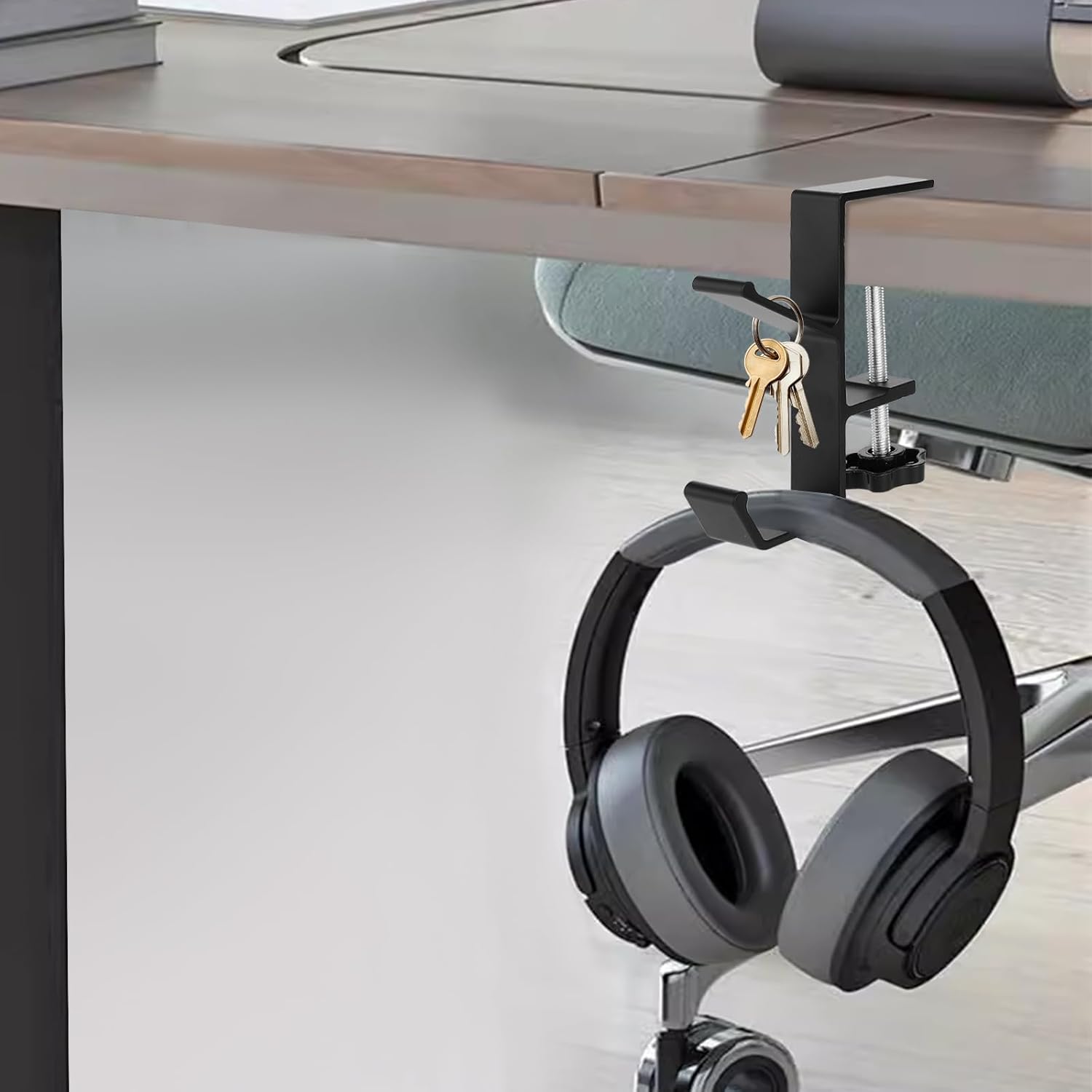 MMOBIEL Support Pour Casque Sous Le Bureau – Support Pour Casque – Support Pour Casque