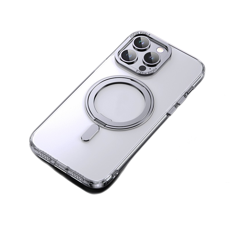 HUHUCASE Promax Coque De Protection Magnétique En Métal Anti-chute Pour