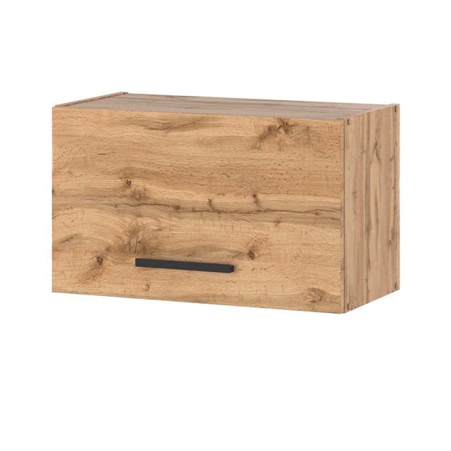 Szafka kuchenna wisząca pod okap z uchwytami modułowa 60cm blande dąb wotan