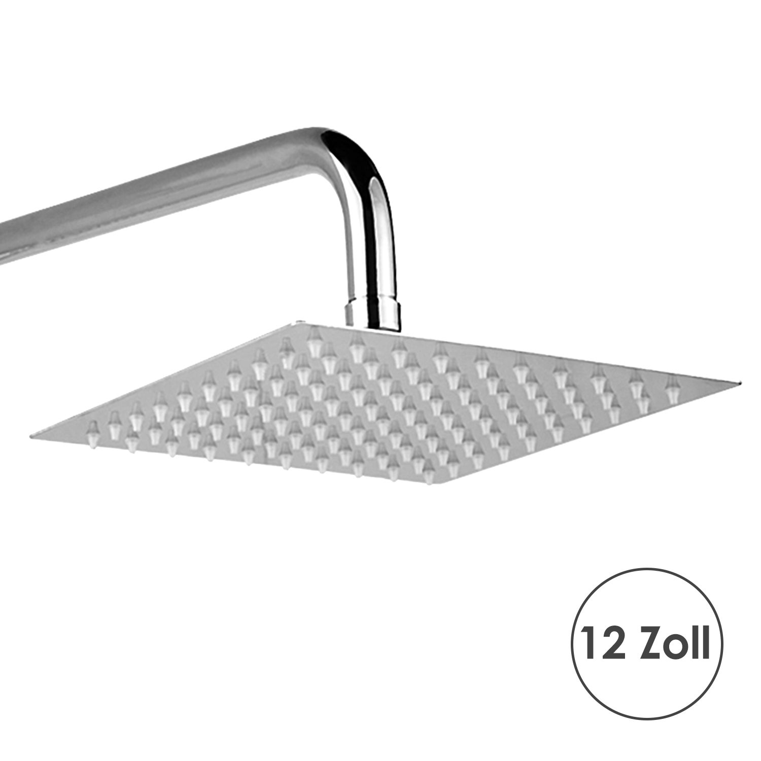 Douche De Tête Rainshower Antirouille Pommeau De Douche Pluie Poli 20cm