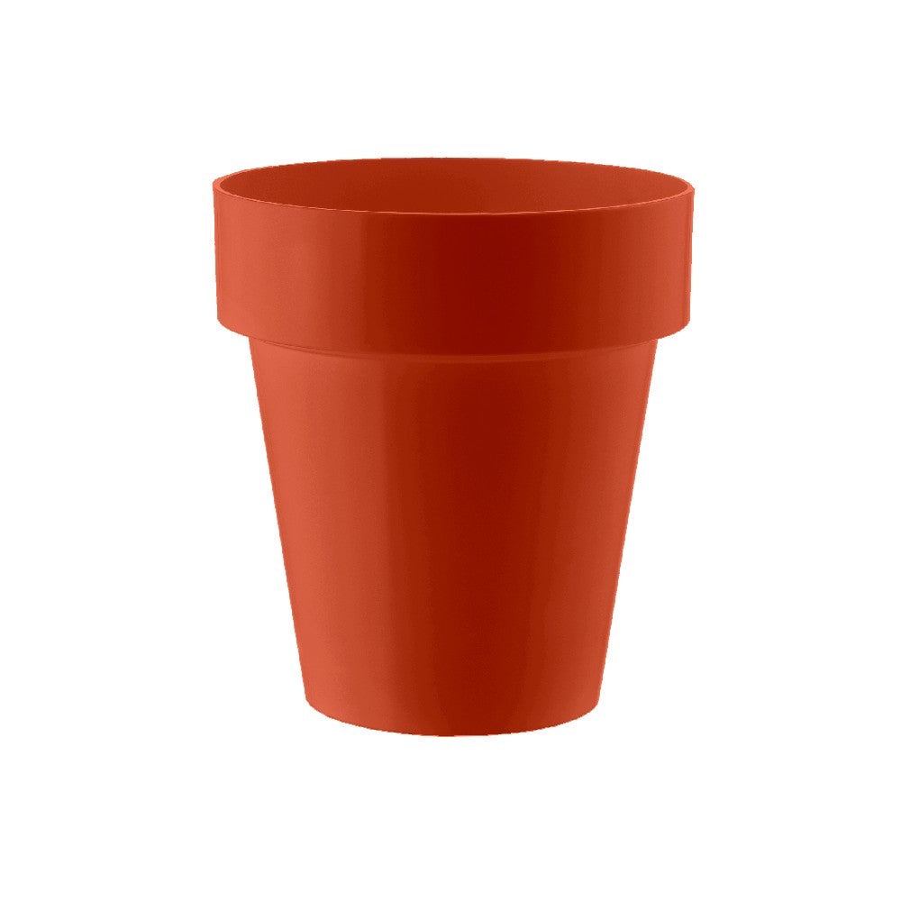 Vaso Per Piante Rotondo Weedness 12 Litri – 26x26 Cm – Plastica Riciclata Nera Per Interni Ed Esterni - 2