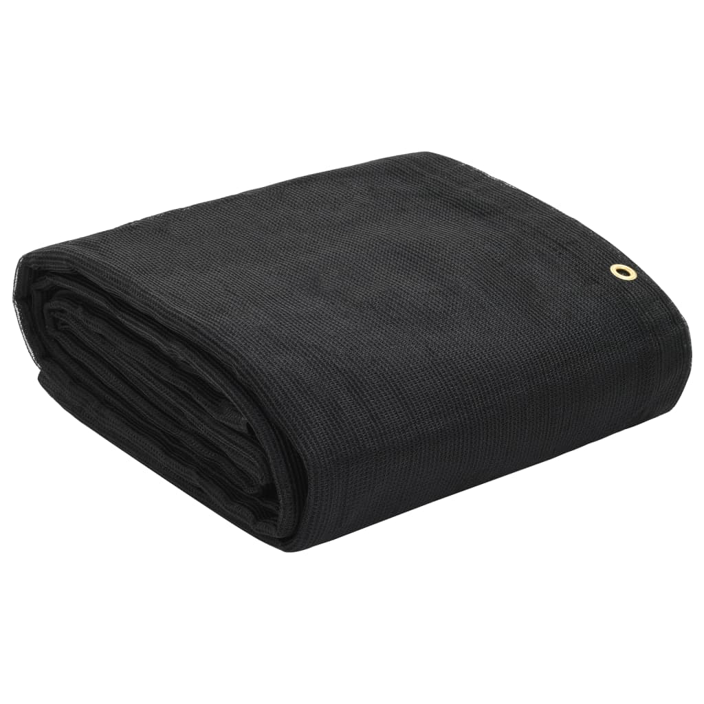 Maison exclusive - red para contenedor de transporte hdpe negro 3,5x6 m