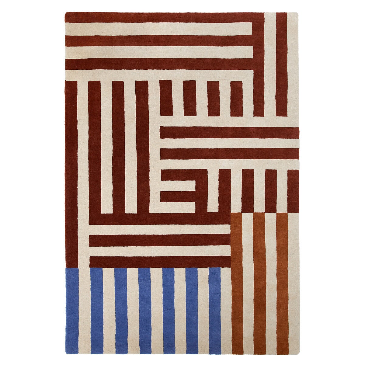Tapis en laine, Elsie - Multicolore - 200 x 290 cm | Leroy Merlin