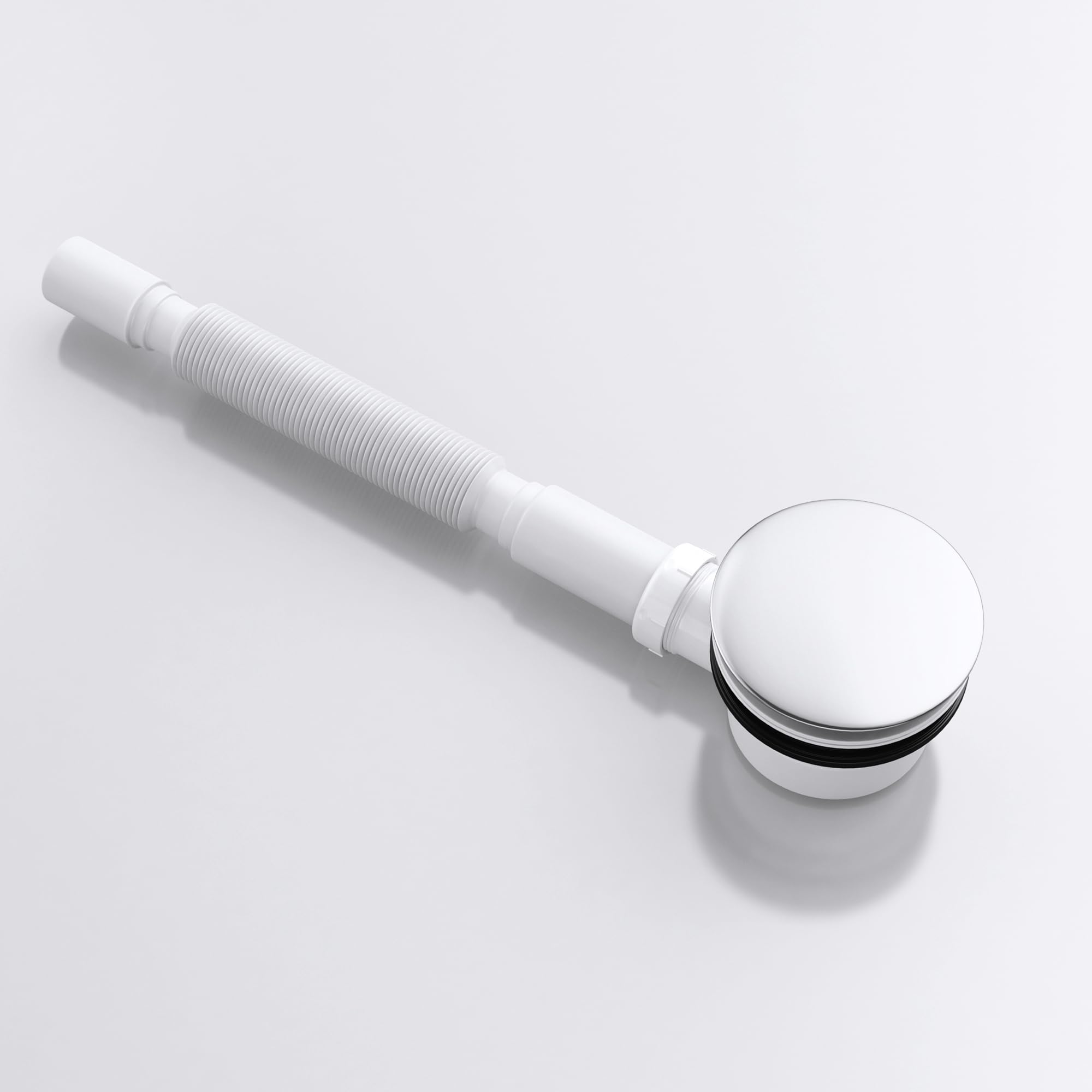 Mai & Mai bonde de douche siphon pour receveur de douche 90mm standard bonde de bac à douche avec flexible A01 - 2