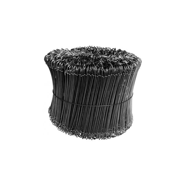 Attaches préformées TALIAPLAST 12 cm - 1000 pièces fil acier 1,1 mm réf. 461312