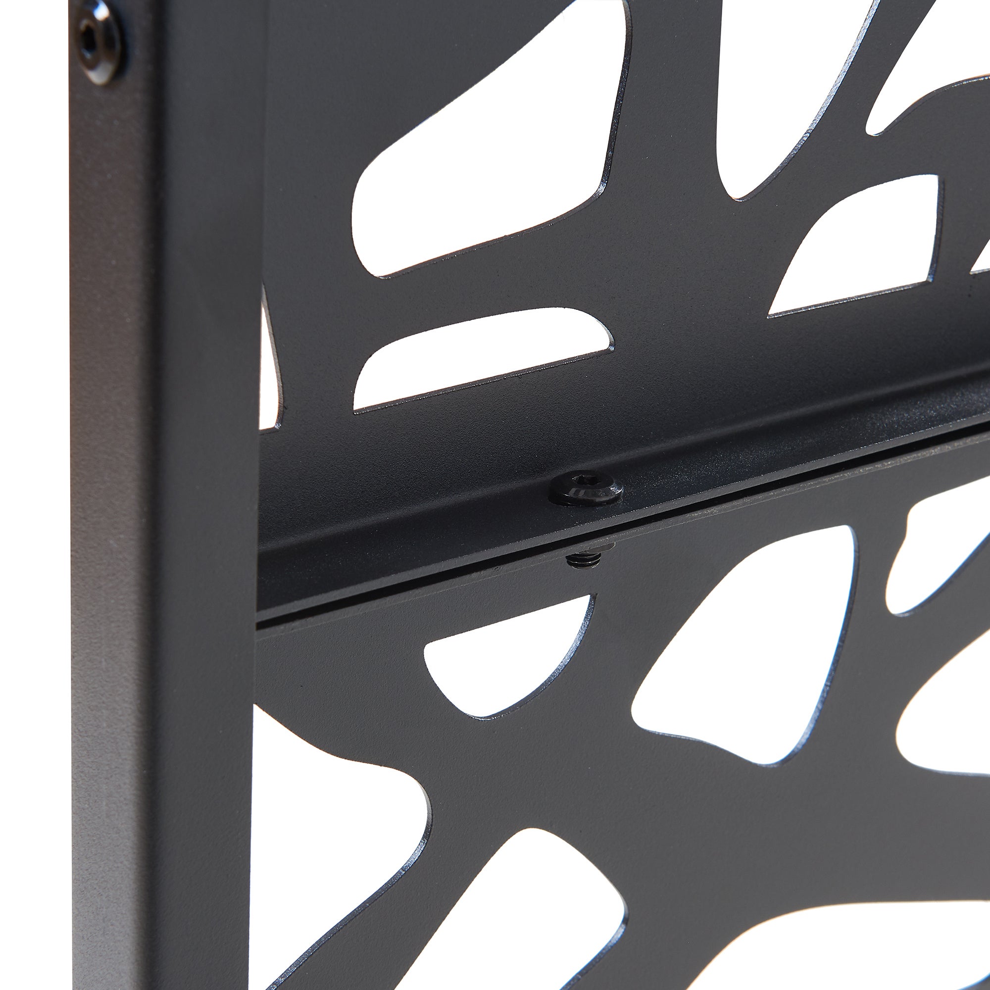 Divisória para interior Poskind em aço 200x100x50 cm preto [casa.pro] - 7