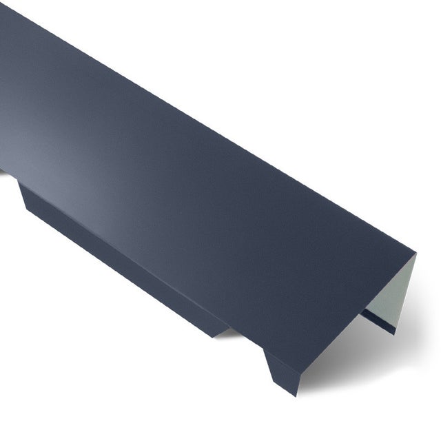 Faîtière Simple Crantée 2100 mm AXEL Bleu Ardoise RAL 5008