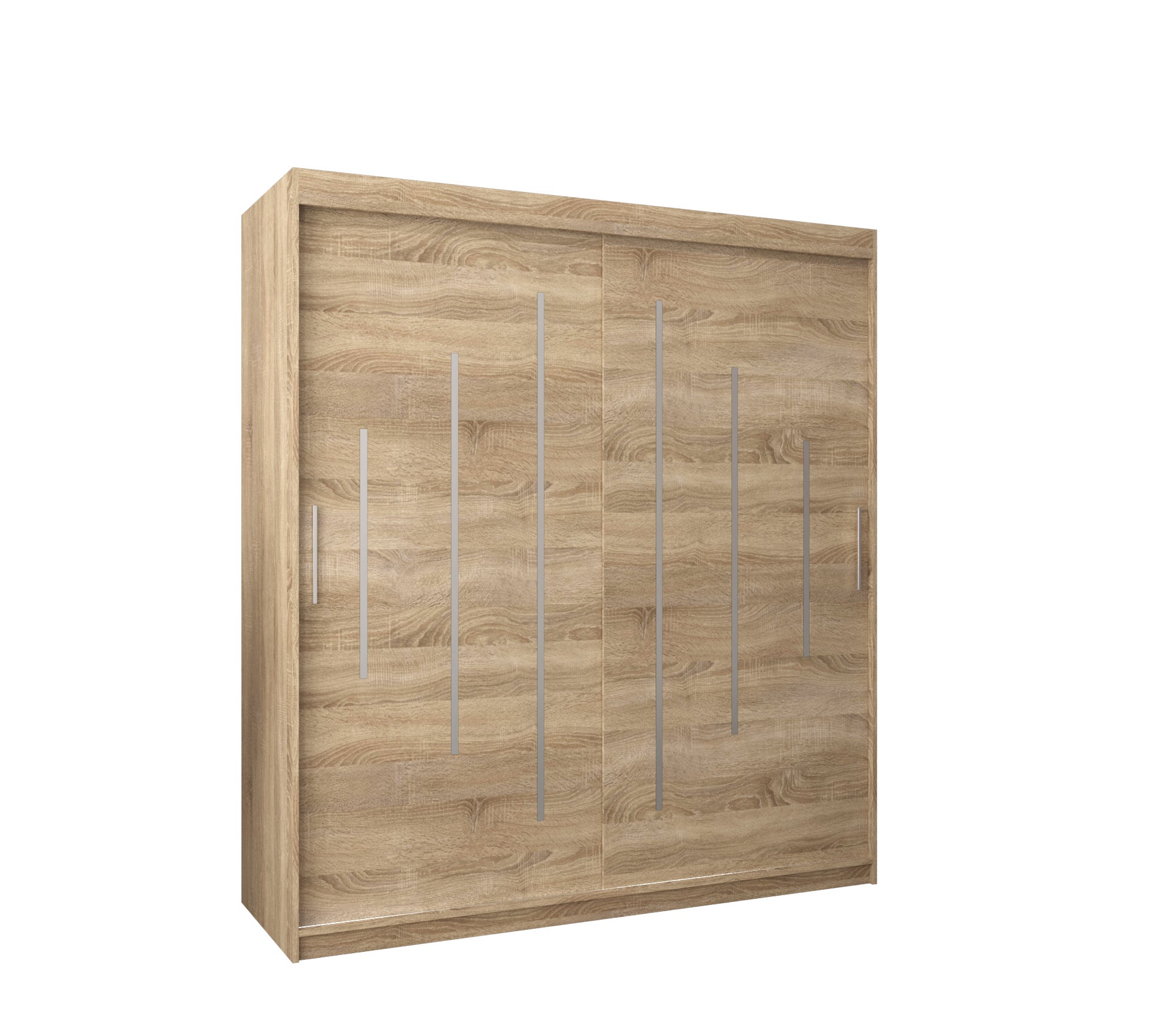 Szafa przesuwna garderoba York 180 x 62 x 200 cm Sonoma - Abiks Meble