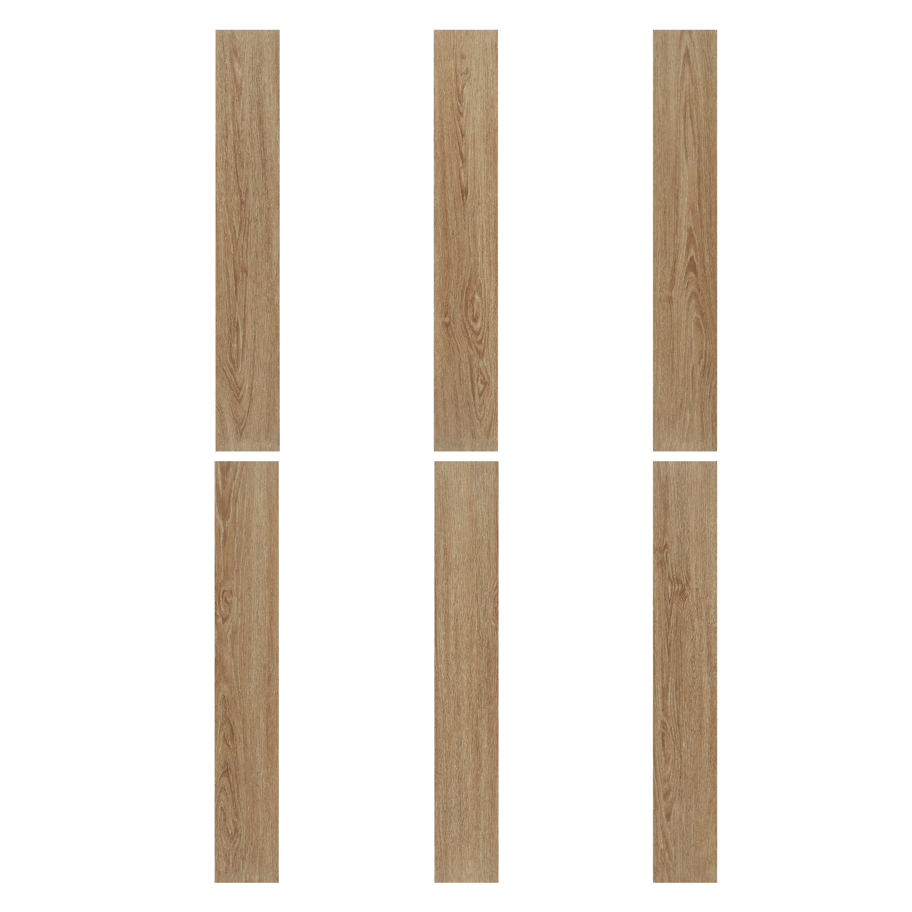 ARTENS - Échantillon de lame PVC - 28 x 15 cm - Sol PVC adhésif SADEMA - MEDIO - Effet bois naturel - Epaisseur 2 mm - Classe 21 - 4
