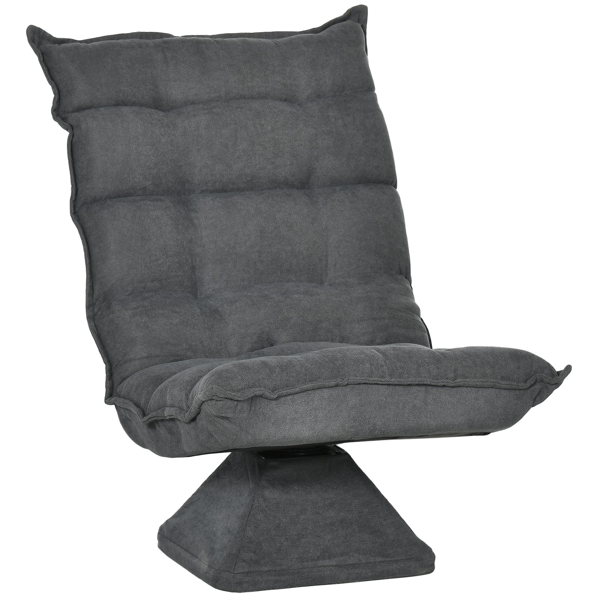 HOMCOM Fauteuil Relax Inclinable Avec Repose-Pieds Similicuir Pied En Similicuir Gris~833 360 HOMCOM Fauteuil Relax Inclinable Avec Repose-Pieds Similicuir Pied En Similicuir Gris~833 360
