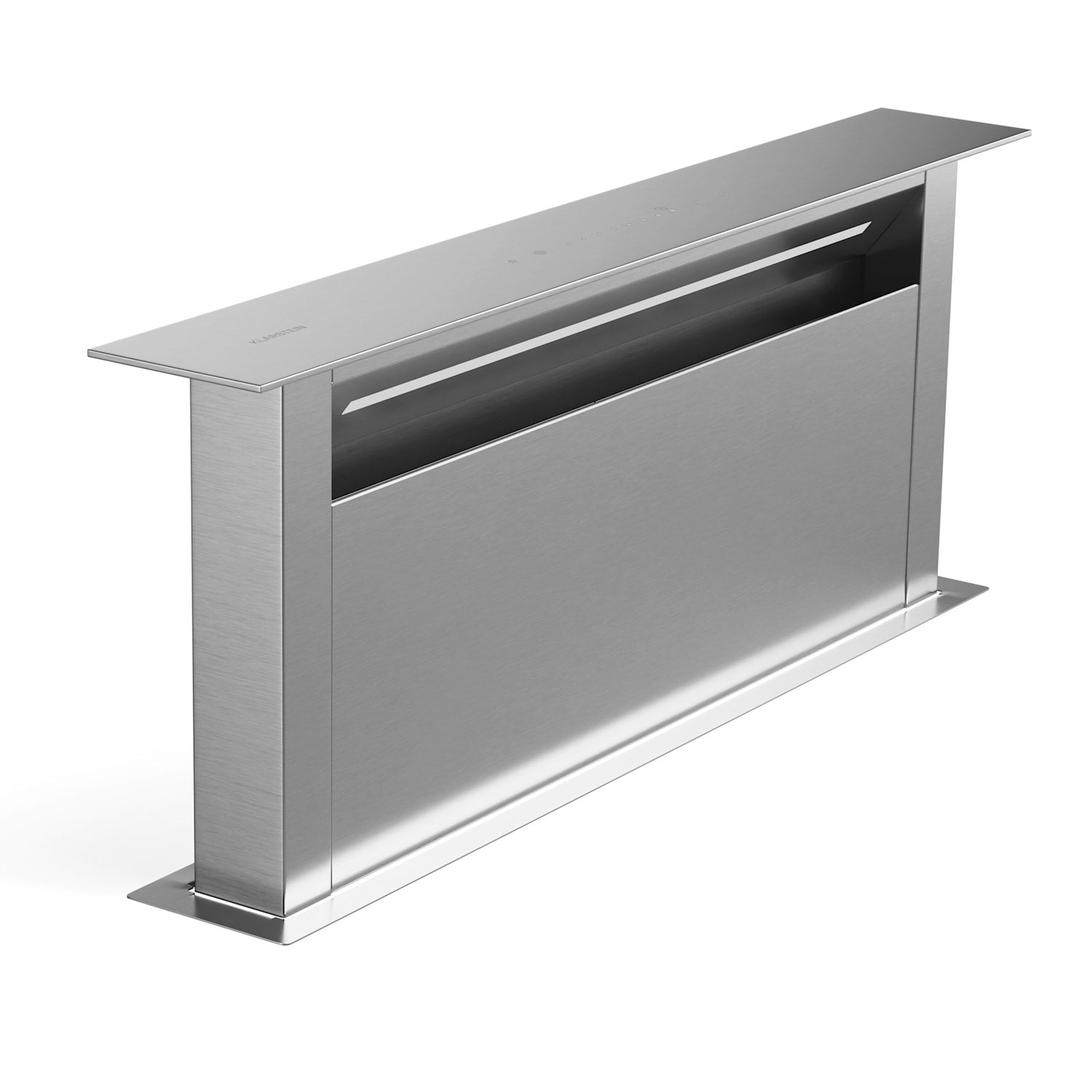Klarstein Campana Extractora Royal Flush Eco, Retráctil, 604 M³/H, Boost, Funcionamiento Táctil, Cee A++ Plata Carbón/Blanca , Leroy Merlin