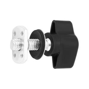 Kit Fissaggio Hard Top Per Jeep - 8 Pezzi Viti Zigrinate, Dadi E Rondelle (Nero/Argento) - Foto 2