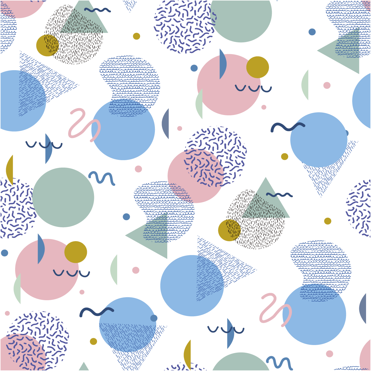 Adesivo arazzo scandinavo Danemark - Sticker adesivo - adesivi murali - 40x40cm - 2