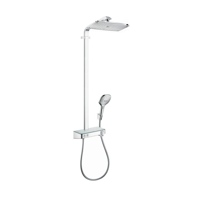 Colonne de douche Raindance E 360 mm 1 jet avec mitigeur thermostatique ShowerTablet Select 300 chromé Hansgrohe