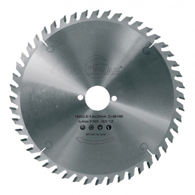 Lame de scie circulaire TCT pour aluminium dia. 355x2,4x25,4 mm 80 dents en carbure qualité japonaise Metallkraft Metallkraft TCT355T80AL