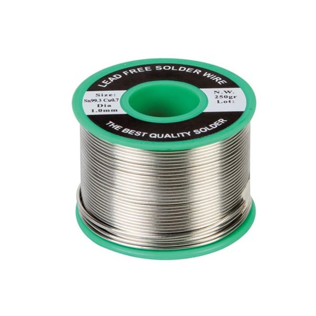 Velleman - Soudure sans plomb Sn 99.3% - Cu 0.7% 1mm 250G