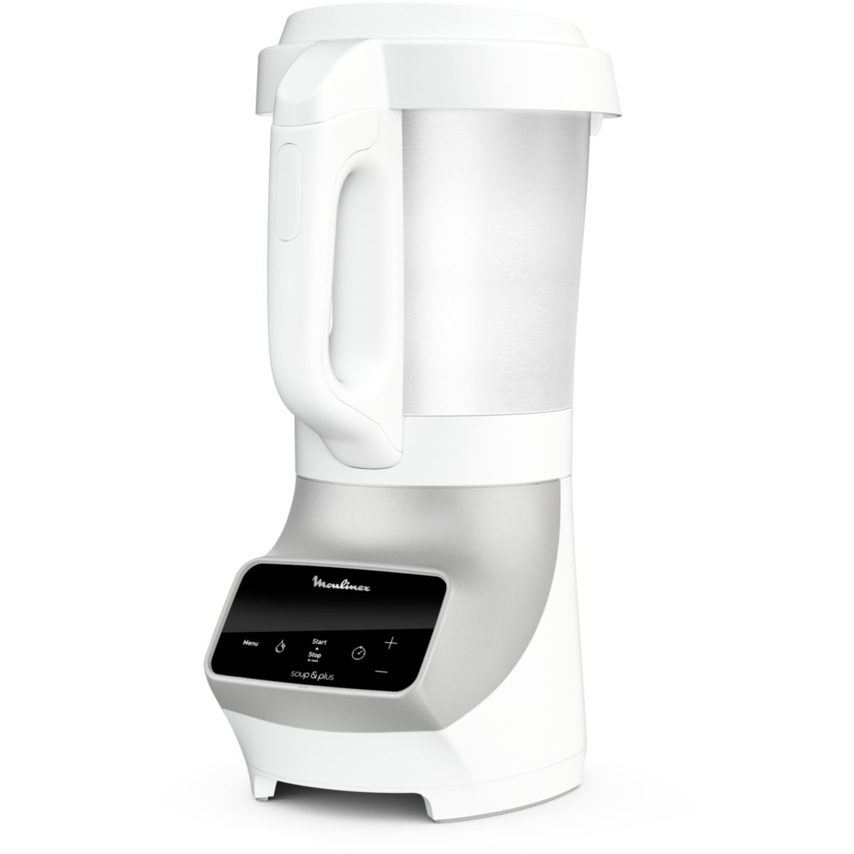 Blender chauffant MOULINEX SOUP et PLUS LM926B00 BLANC 2L + bol vapeur - 3