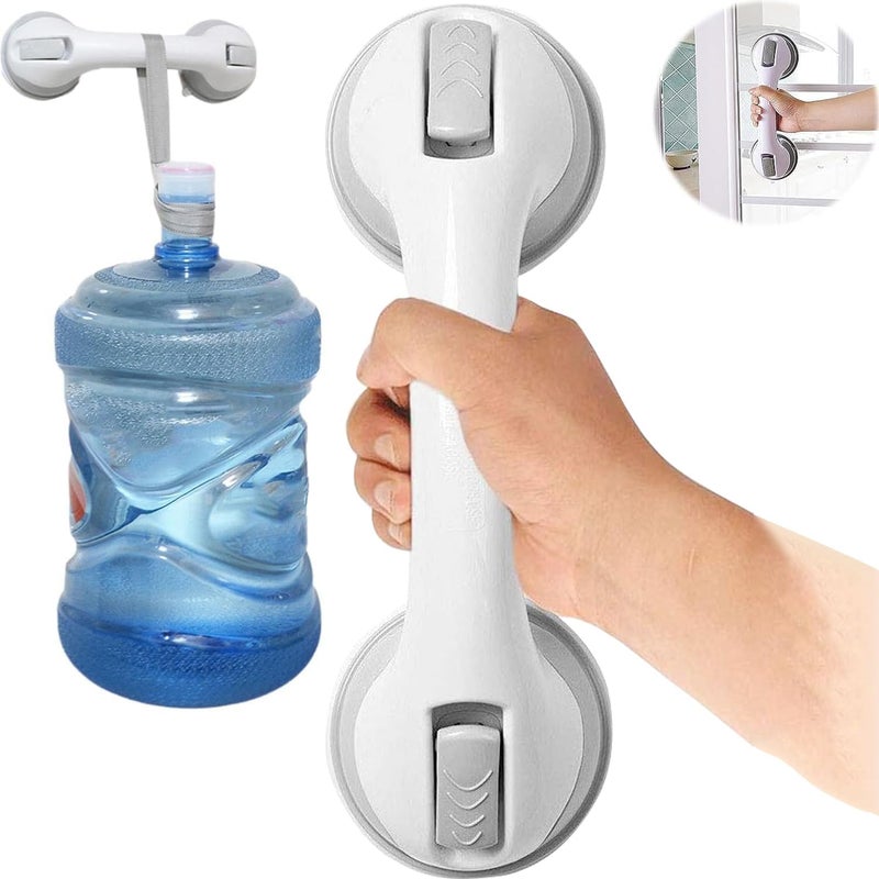 Uchwyt prysznicowy z przyssawką, poręcz z przyssawką, uchwyt prysznicowy z przyssawką, przenośna poręcz zabezpieczająca, bezpieczny uchwyt do wanny