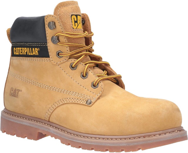 Caterpillar Men’s Invader Steel Toe Work Shoe Boot 8.5 W Non Slip