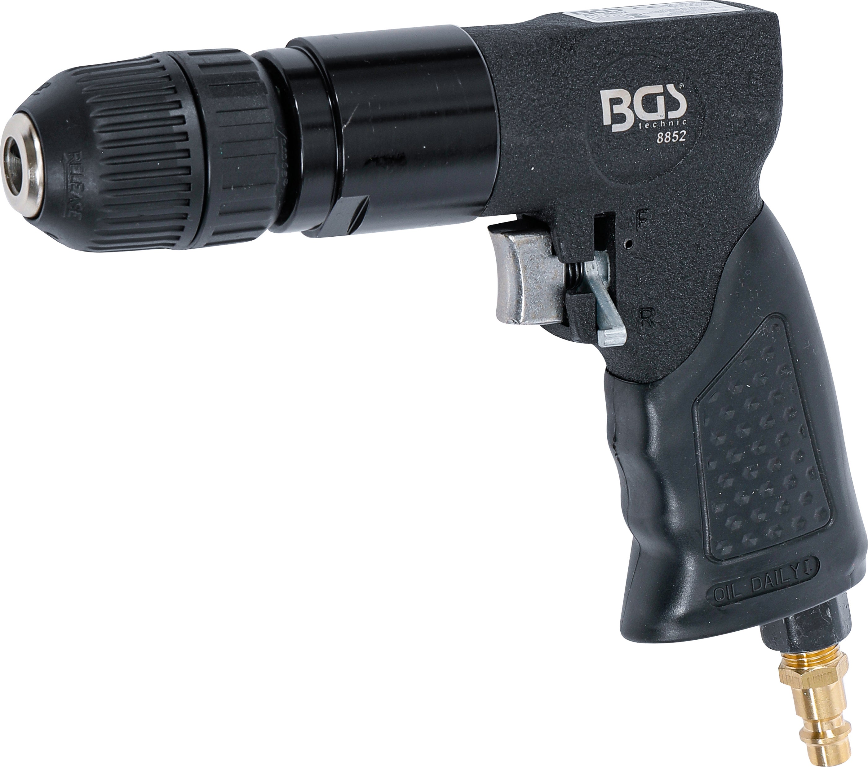 Wiertarka pneumatyczna BGS z szybkomocującym uchwytem wiertarskim 10 mm - 8852