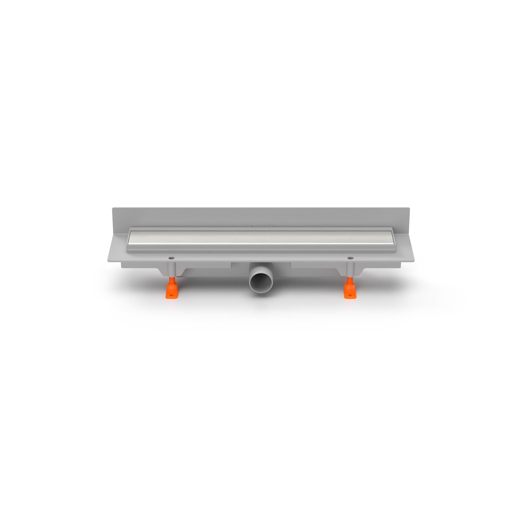 Rigola de interior montate la perete MCH cu gratar de inox KLASIK/FLOOR mata, 350 mm