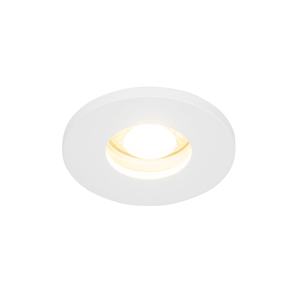 Qazqa reflektor wpuszczany IP44 inteligentny - Shed - biały, gu10, żarówkami LED 4.7w, 2700k - 6500k, ściemnialny, 8.5cm