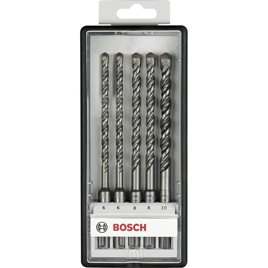 Coffret 5 forets SDS PLUS-5 Robust Line 6 à 10mm - 2